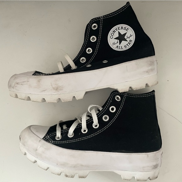 Converse Chuck Taylor Platform New With Defect Women’s 7 High top Sneaker - Picture 4 of 9